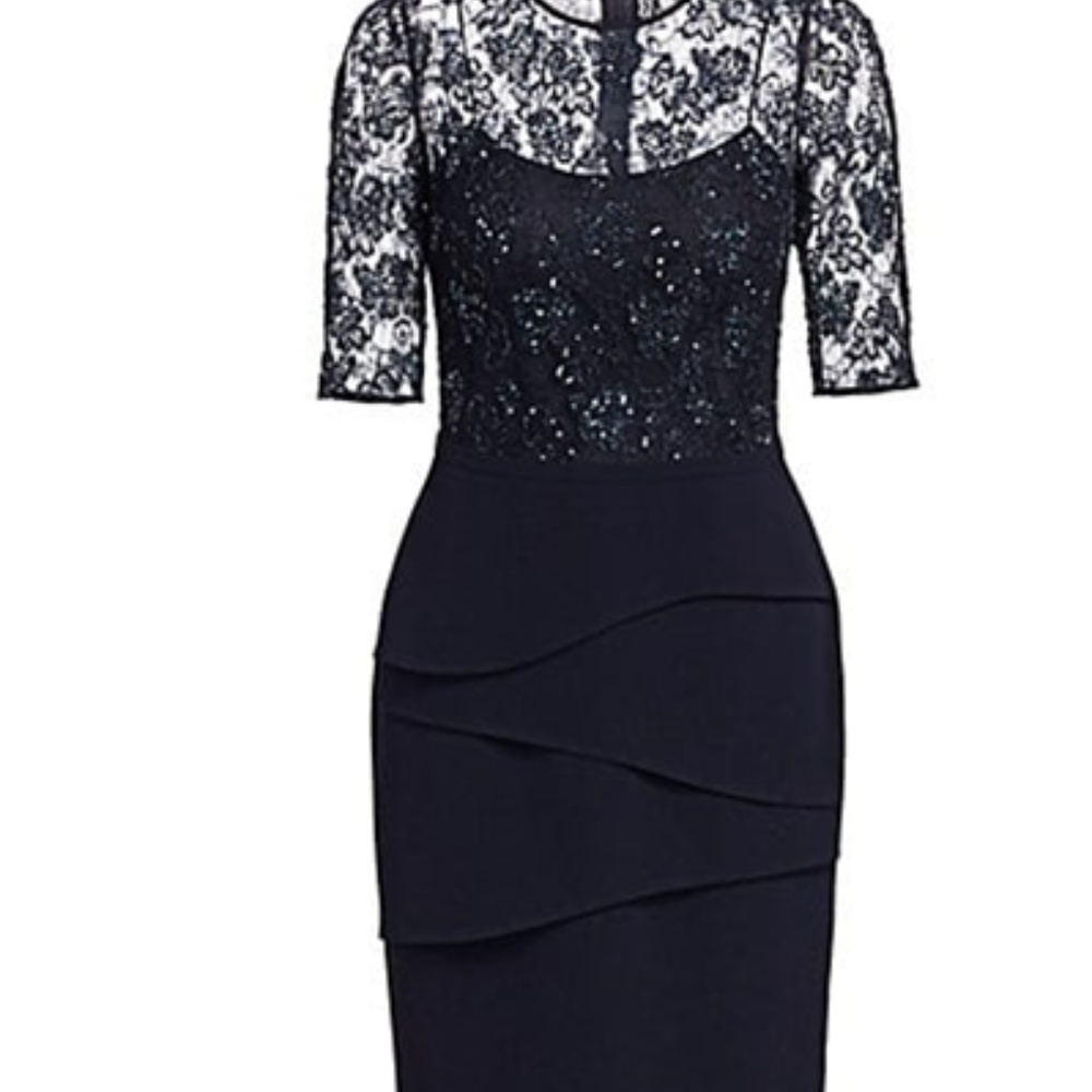 Navy Cocktail Dress
